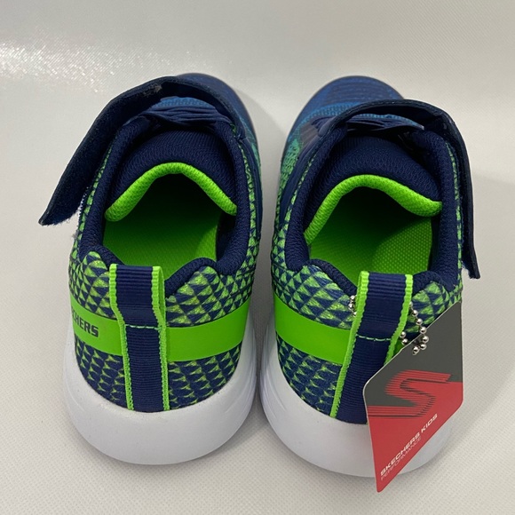 Skechers Go Run Sneakers - Youth Boys Size US 3 - Picture 3 of 6